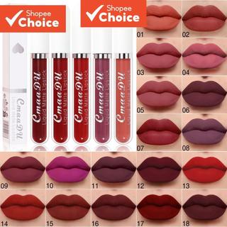 Batom Cmaadu 18 Cores , 2.5 Ml , Fosco , À Prova D'água , Esmalte Labial De Maquiagem De …