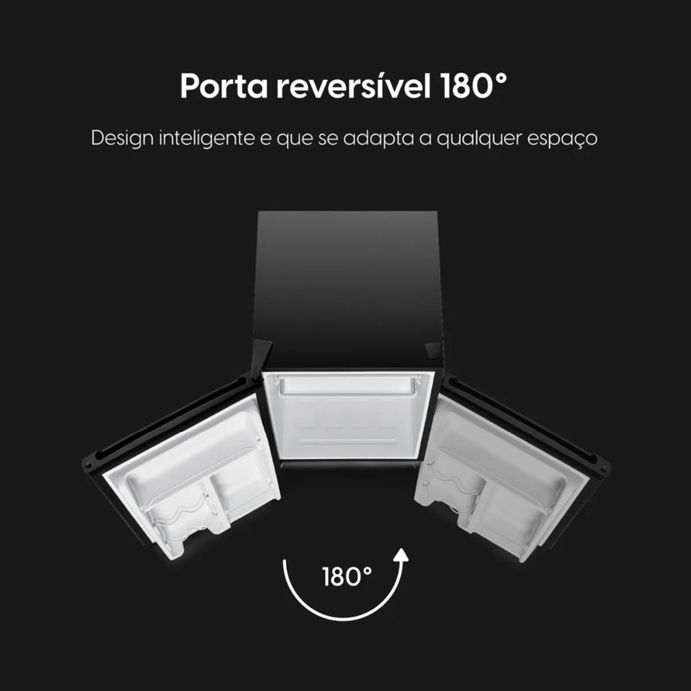 Frigobar Elgin 93L Compartimento Extra Frio BAFN093D Preto · foto 2