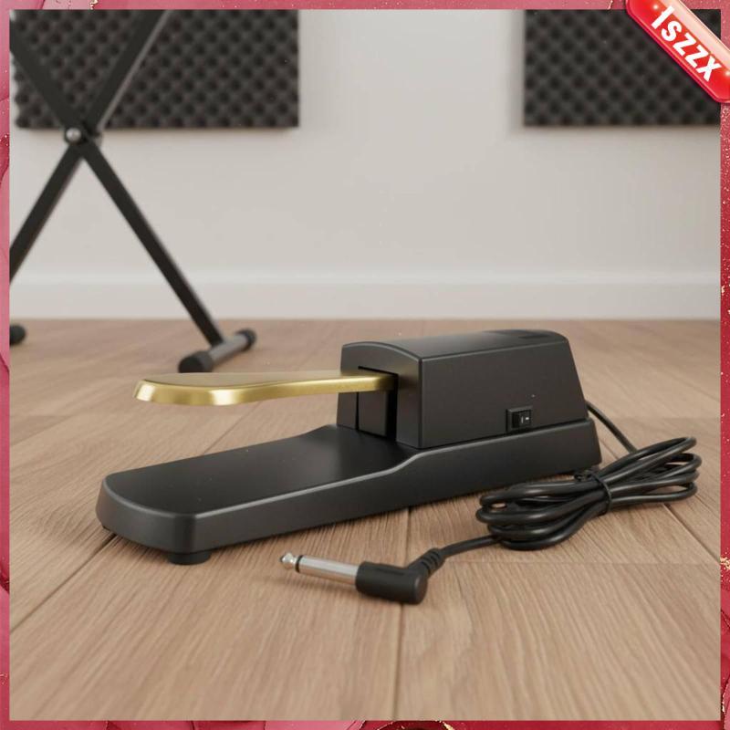 [Lszzx] Pedal De Sustentação De Teclado De Alta Qualidade Compatibilidade Universal Piano Elétrico Para Uso Em Estúdio D
