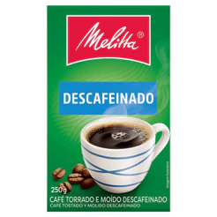 Melitta Café Torrado e Moído Descafeinado LV 250g