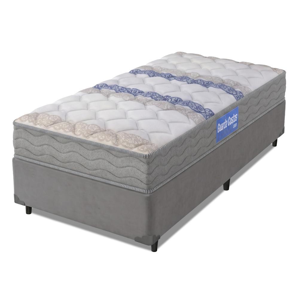 Cama Box Colchão Solteiro Espuma D33 Guarda Costas Sleep 88x188x52cm Probel - Suporta até 100kg