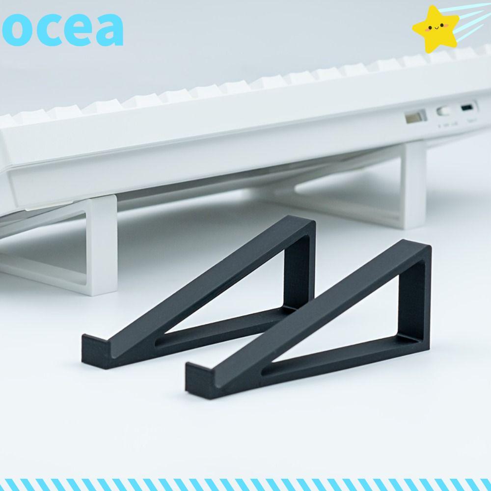 OCEA 1 Par De Riser De Teclado De Computador , Suporte Elevado Plástico Com Ângulo , Acessórios