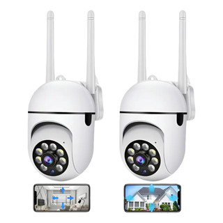 Câmera De Segurança Infravermelha À Prova D'água 1080p Com Conexão WiFi Sem Fio