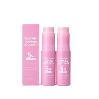 FEMCollagenMultiBalmStick, Rosto, Olhos, Corpo, 2 Peças | Design prático em formato de bastão — textura que desliza faci