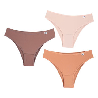 Kit Trio 3 Calcinha Biquini Microfibra DelRio