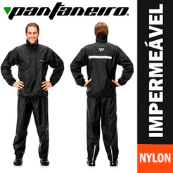 CAPA DE CHUVA NYLON COM GOLA