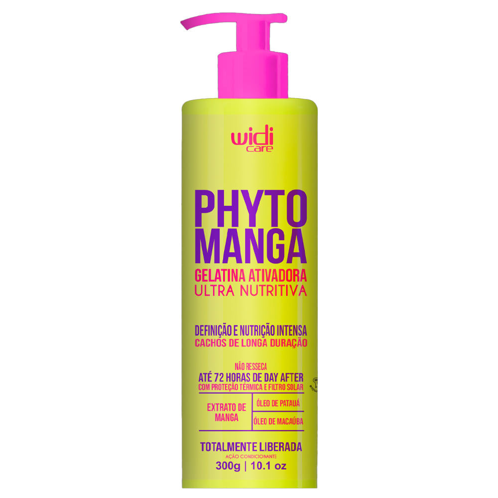 Gelatina Ativadora Widi Care Phyto Manga Ultra Nutritiva 300g