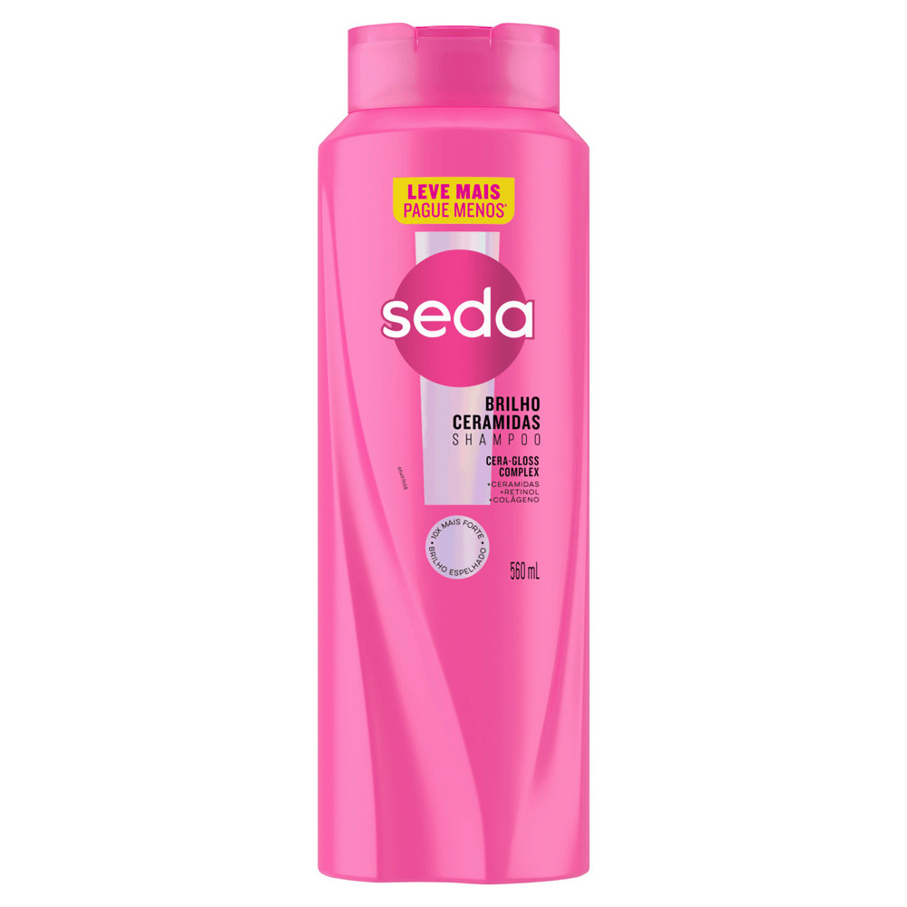 Shampoo Seda Brilho Ceramidas 560ml