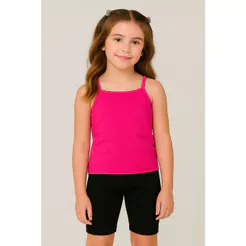 Bermuda Ciclista Infantil Menina Elian Preto