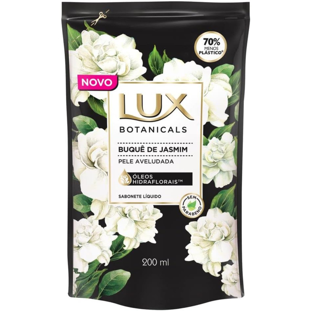 Sabonete Líquido Lux Buque de Jasmim 200ml Refil