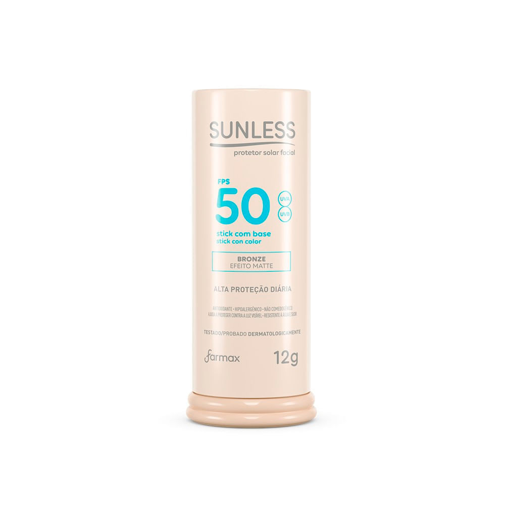 Protetor Solar Facial Sunless Bronze 50 SPF