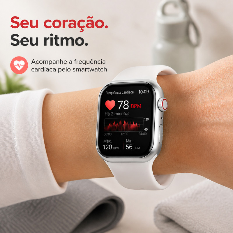 [OneEscolha] Novos Smartwatches Mini, Pro e Plus 2026 38mm/45mm, design requintado, vários estilos disponíveis PZVZ