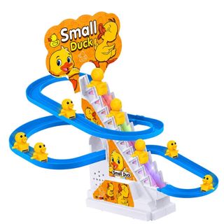 Brinquedo Infantil Pista De Patinhos Small Duck C Luz