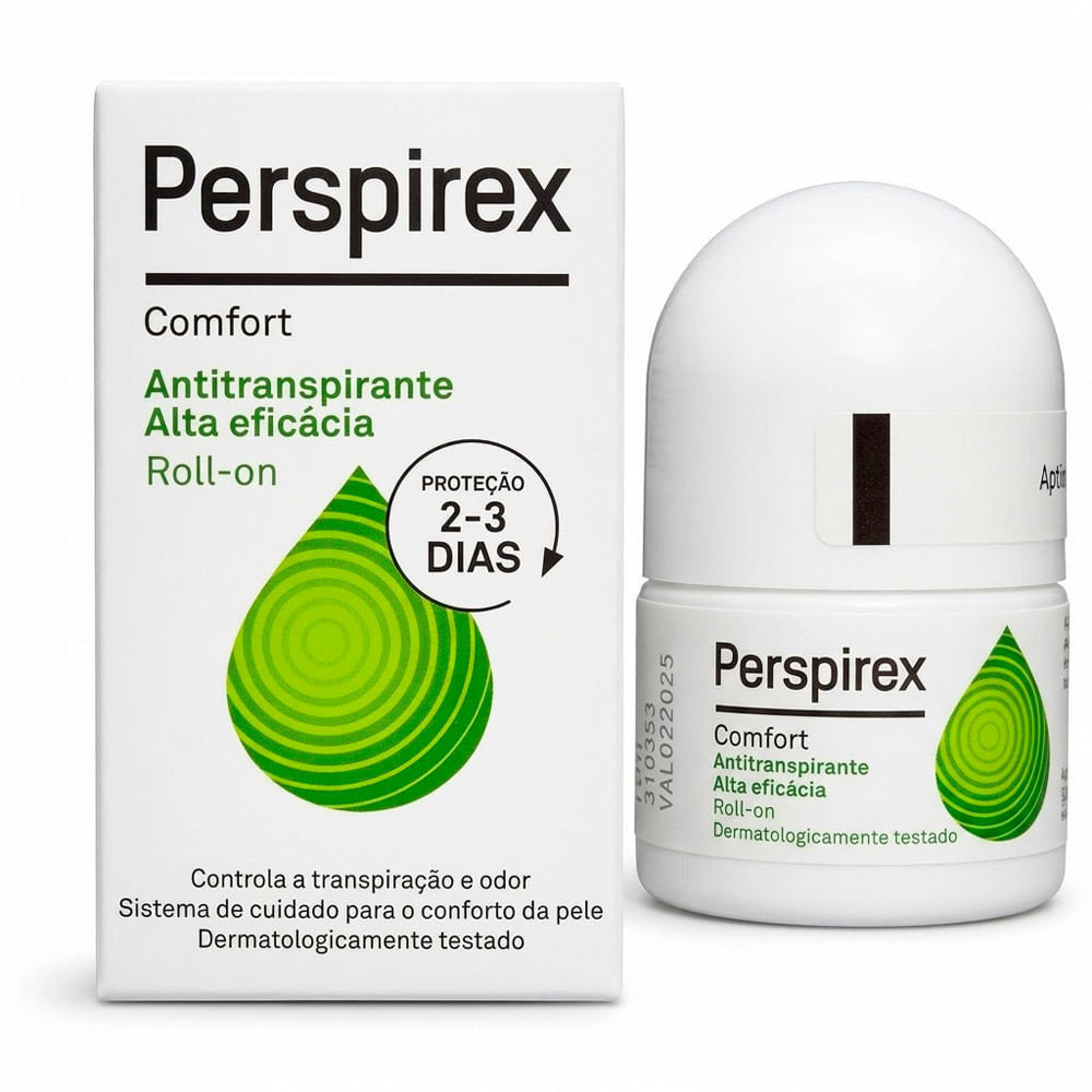 Desodorante Perspirex Comfort Roll-on Antitranspirante 20ml