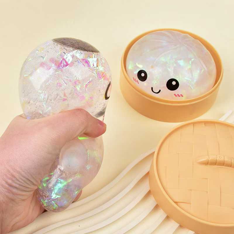 Brinquedo Fofo de Simulação de Bolinho com Vaporizador, Espremer Macio para Alívio de Estresse, Presente para Formatura — imagem 2 de 2