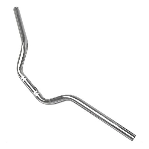 Guidão Cromado Modelo Original Aço Tubular 1,9mm Pro Tork Cbx 250 Twister 2001 a 2008