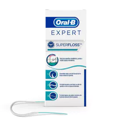 Fio Dental Oral B Expert Super Floss com 50 Unidades