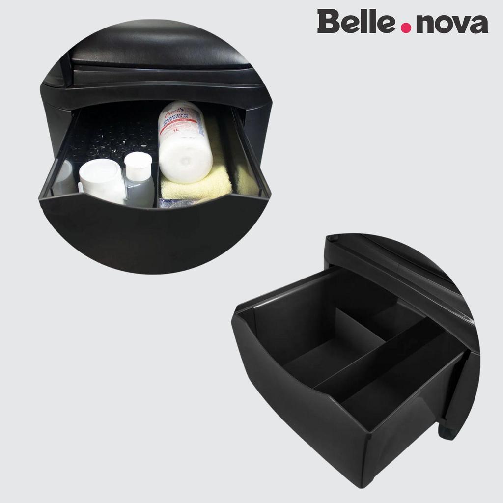 Cirandinha Cadeira Preta Diva Para Manicure Pedicure — imagem 2 de 2