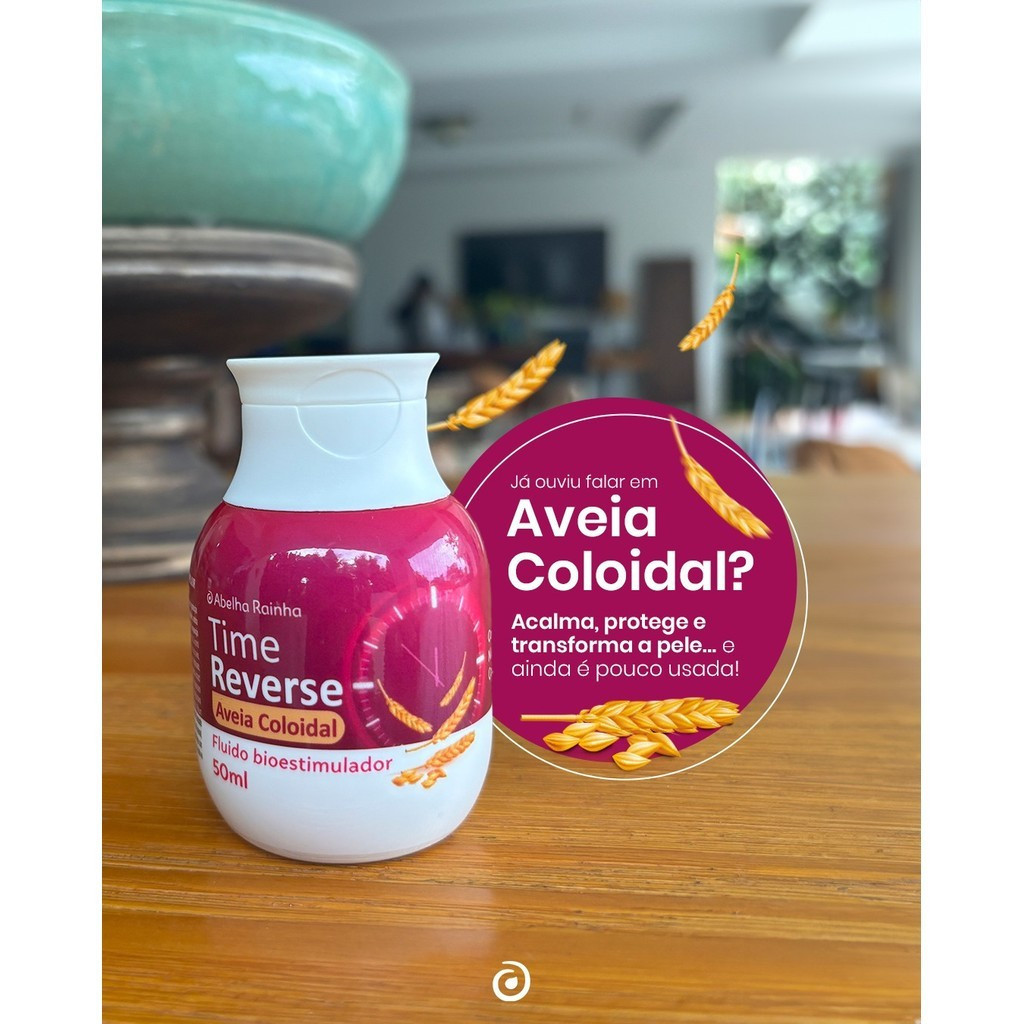 Fluido Bioestimulante de Colágeno e Elastina com Aveia Coloidal e Mel de Abelha Rainha