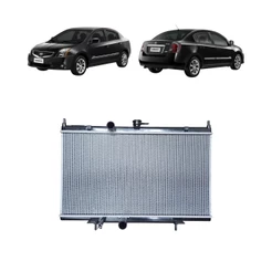 RADIADOR NISSAN SENTRA 2.0 MANUAL E AUT COM AR 2008 2009 2010 2011 2012