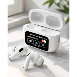 A9 Pro TWS Fones de ouvido sem fio com tela táctil e microfone
