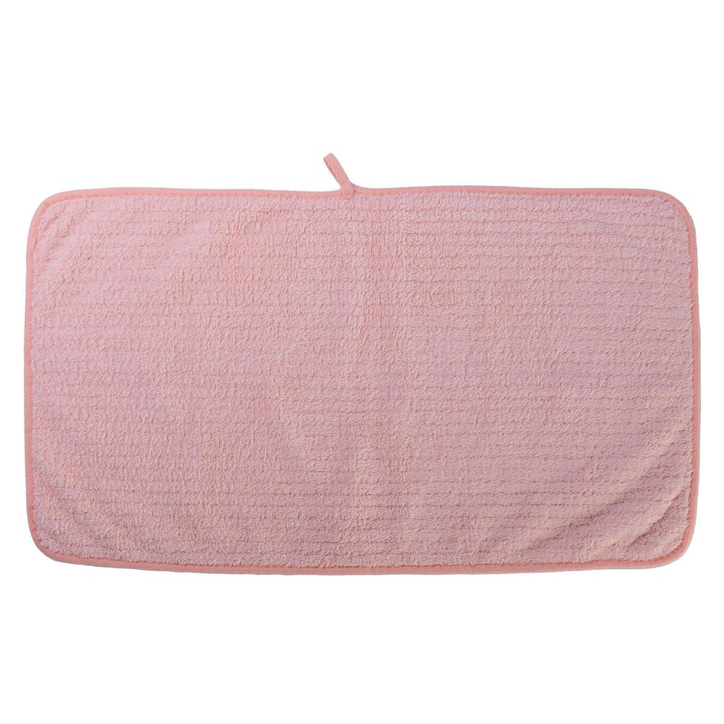 Toalha Mão Essenza 30x50cm Rosa Poliéster Macia Absorvente Banheiro Lavabo Cozinha Decoração Casa Enxoval Presente Suave — imagem 2 de 2