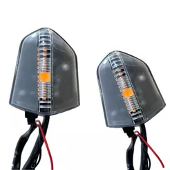 Par Pisca De Led Modelo Pop 110i 2016 Até 2024 Lente Cristal