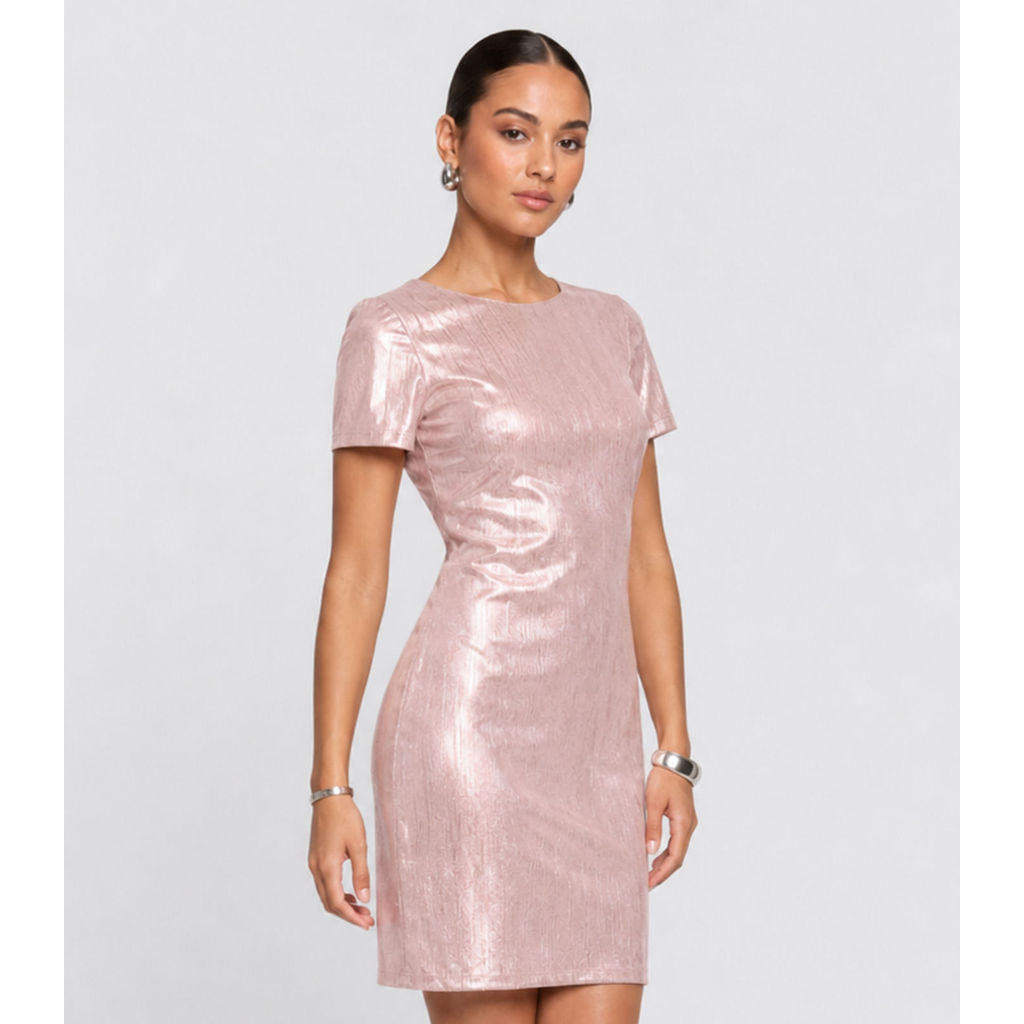Vestido Feminino Metalizado Endless Unica