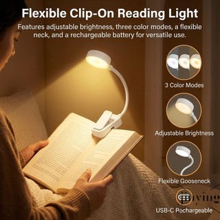 Mini Luz De Aquário LED De Espectro Completo Sem Fio Com Clipe Giratório De 360 Para Crescimento De Plantas De Tanque De