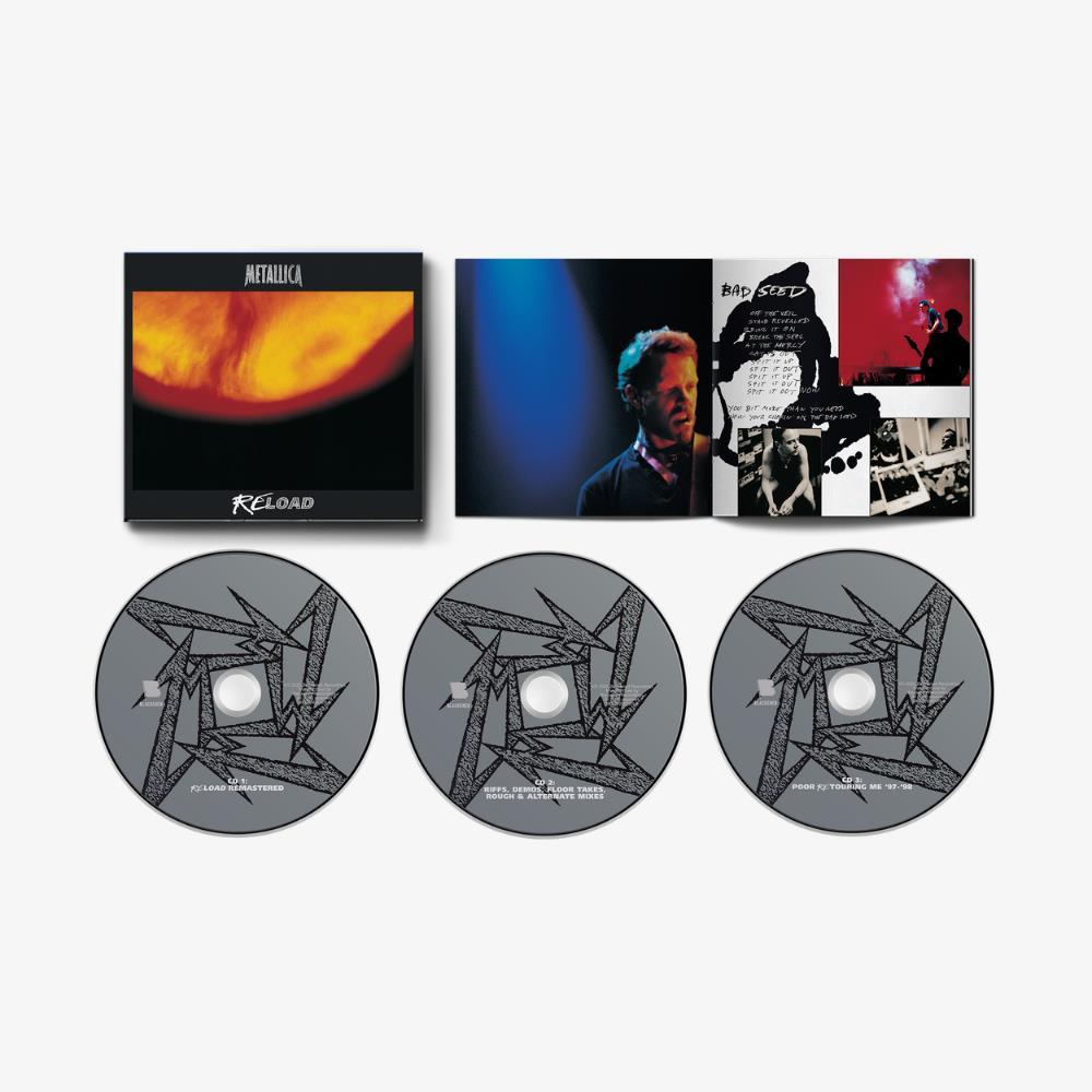 CD Metallica - ReLoad (Remastered / 3CD Expanded Edition) - Importado