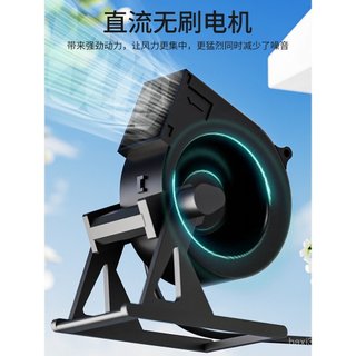 Novo ventilador portátil com velocidade ajustável, ideal para dormitórios de estudantes, cabeceiras de cama e mesas de e