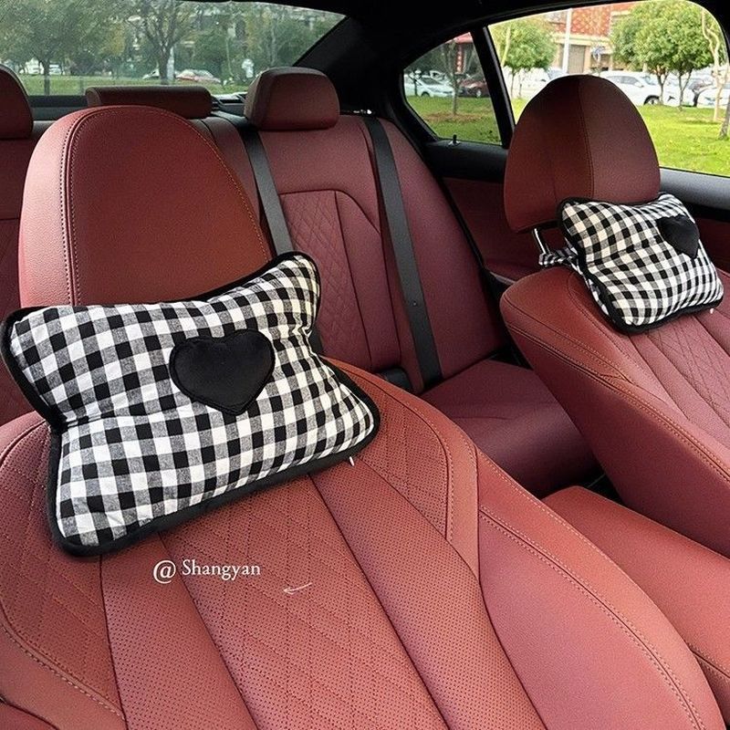 Encosto de cabeça do carro encosto de cabeça do carro encosto de cabeça do carro pescoço travesseiro assento amor traves