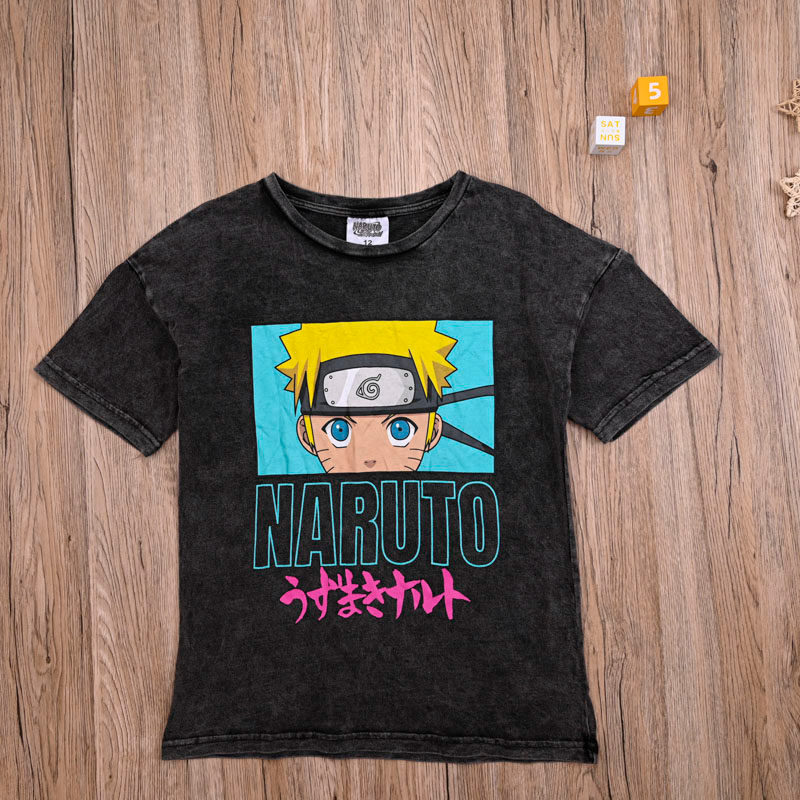 Comércio exterior europeu americano verão meninos puro algodão de manga curta camiseta crianças mais velhas Casual angus