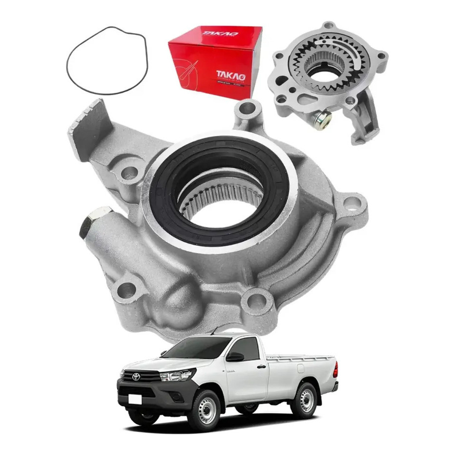 Imagem Bomba De Óleo Hilux Swr 2.4 8v Gasolina 1993 A 1997