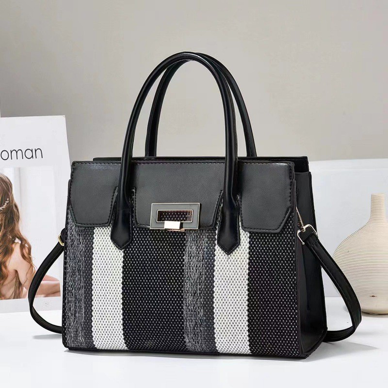 Novo estilo de moda saco do mensageiro contraste cor bolsa de lona na moda bolsa feminina High-End sentir grande capacid