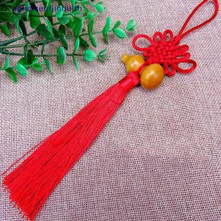[aglanceofjinhui] 1Pc Luy Charm Knot Feng Shui Cabaça Pingente Carro Decoração De Casa [ZKM]