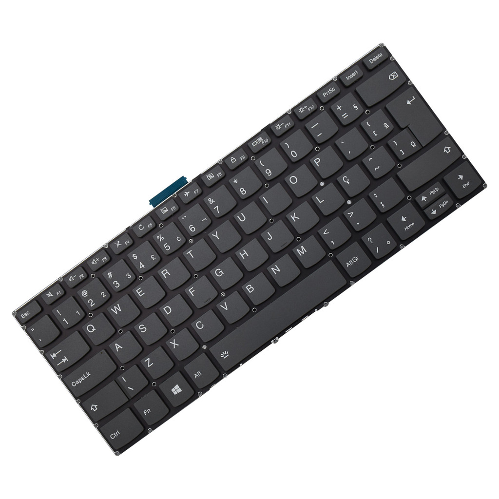 Teclado para Notebook compatível com Lenovo Part Number SN20M61595 ABNT2 — imagem 2 de 2