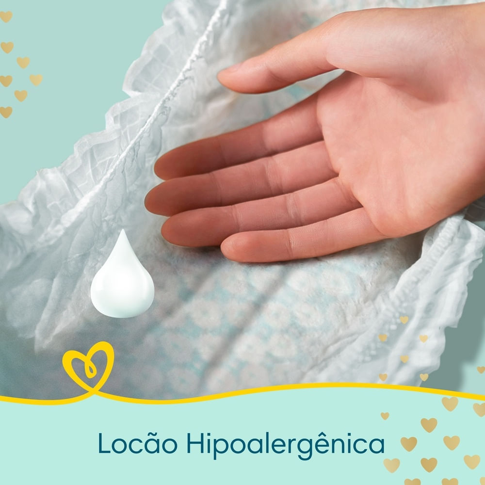 Fralda Pampers Premium Care Pacote Mega Tamanho P 40 Unidades Descartáveis — imagem 3 de 3