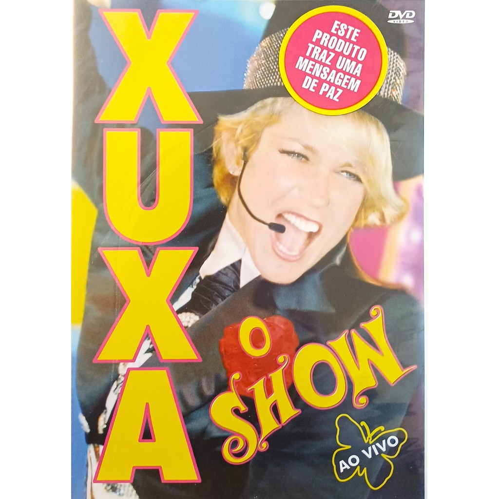 DVD Xuxa: O Show Ao Vivo (Musical - Infantil) - Lacrado de Fábrica