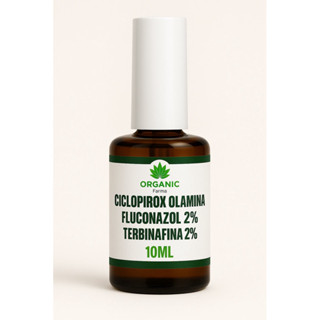 Esmalte de Unha Incolor - Ciclopirox 2% TERBINAFINA 2% FLUCONAZOL 2% - 10ml em Oferta na Shopee