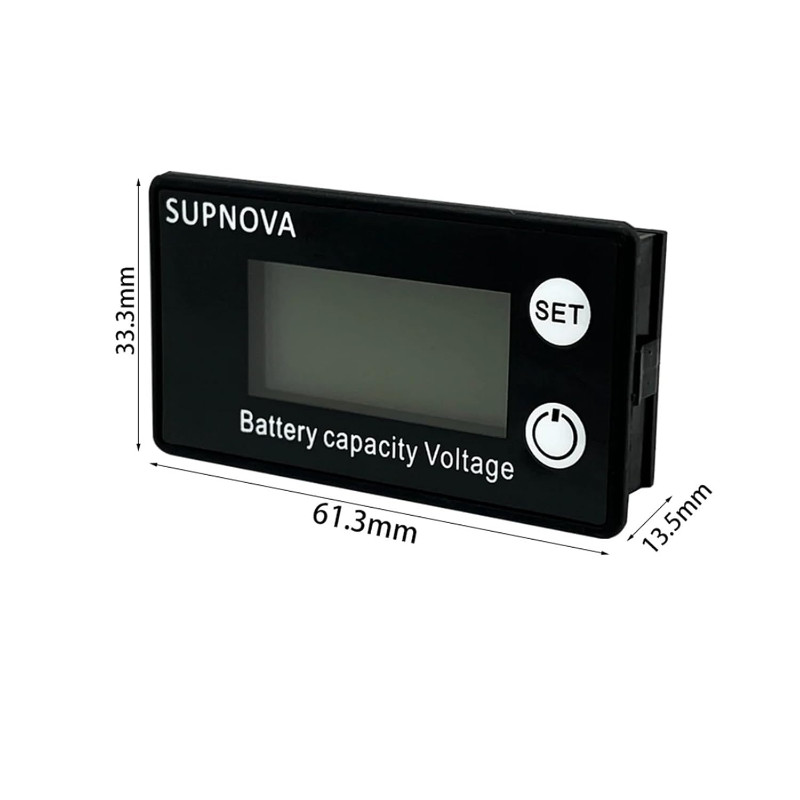 Medidor de energia LCD DC display de bateria 8-100V, Para 6133A LCD — imagem 2 de 2