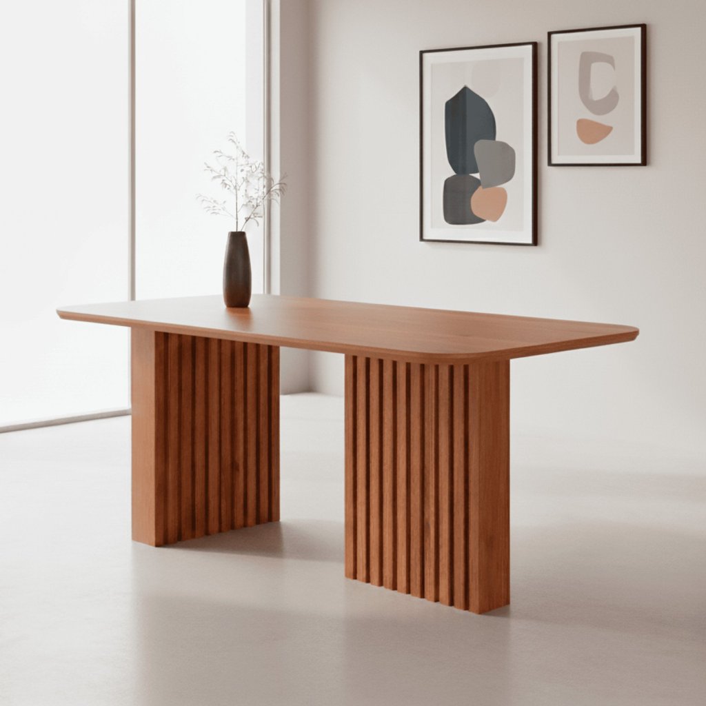 Mesa de Jantar 6 lugares 180cm Retangular Ester 180 em Oferta na Shopee