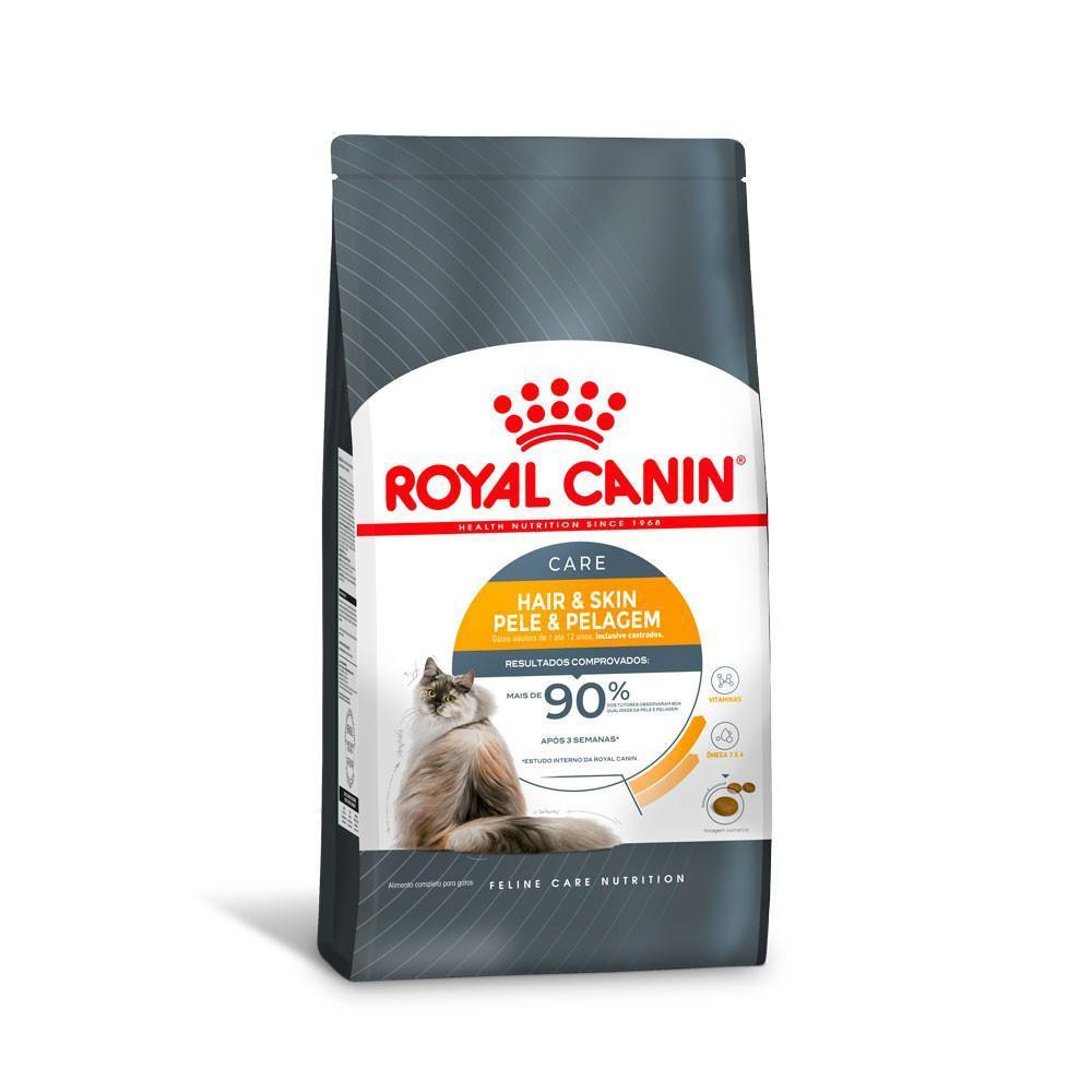 Ração Seca Pele & Pelagem para Gatos Adultos 1,5 Kg Royal Canin