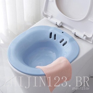 Bacia de Banho de Assento Pós-Parto Bacia de Banho de Assento Cuidados Pós-Parto Banheira para Deficientes Bacia de B em Oferta na Shopee