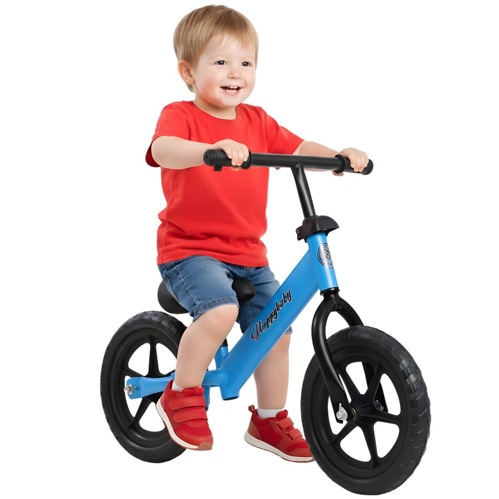 Bicicleta Sem Pedal Equilíbrio Infantil Azul Aro 10 - Castela