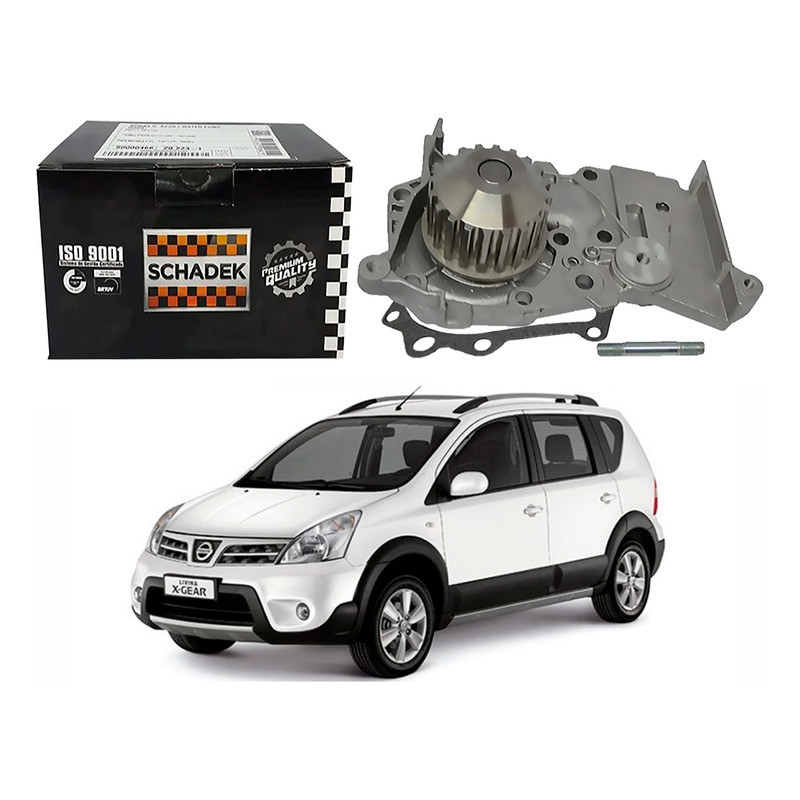 Bomba Dagua Schadek Livina X-gear 1.6 16v 2009 A 2014 em Oferta na Shopee