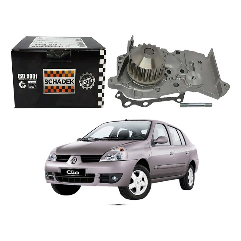 Bomba Dagua Schadek Clio Sedan 1.6 16v 2003 A 2009 em Oferta na Shopee