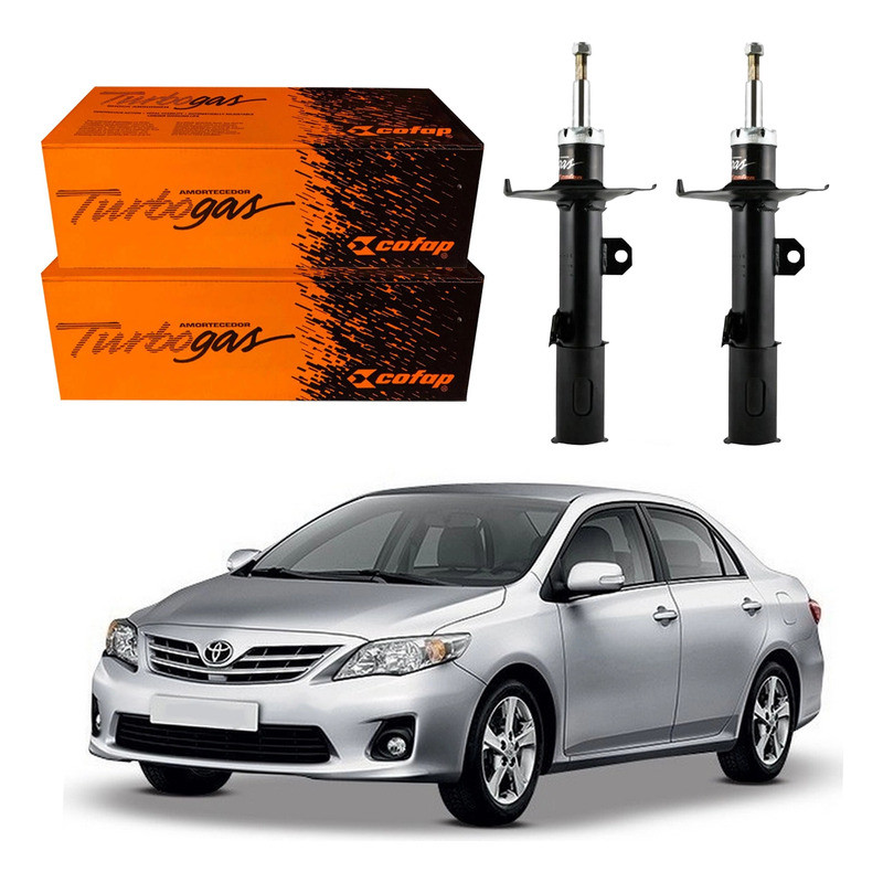 Par Amortecedor Dianteiro Corolla 1.8 2.0 2009 A 2014 em Oferta na Shopee