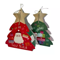 Caixa Para Lembrancinha - Presentes Compose - 15x12x4,5cm - 10 unidades - Cromus - Rizzo