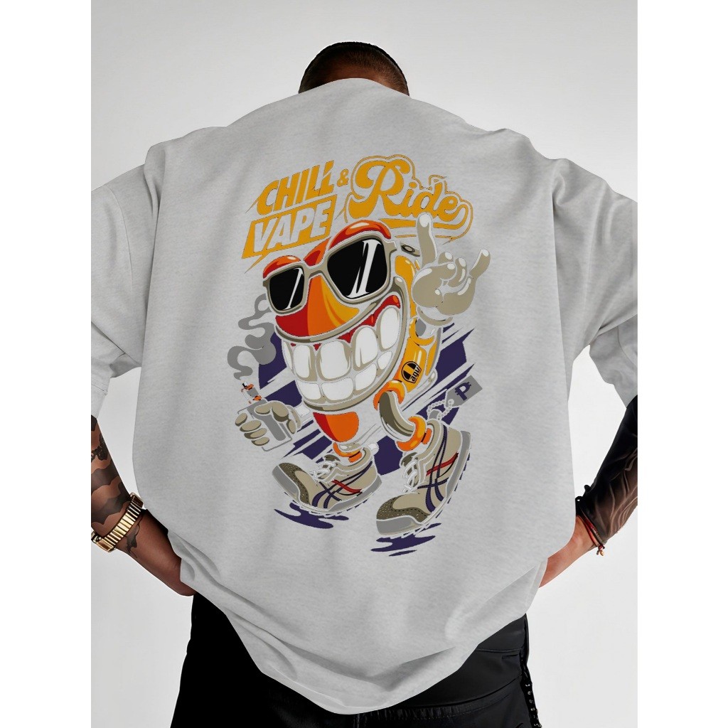 Camiseta Basica Vape Streetwear Quebrada Unissex ref4044 Dtf